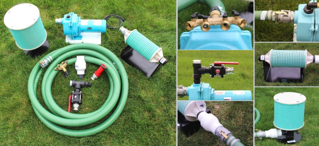 diesel irrigation pump operation
