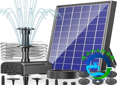NFESOLAR Solar Water Fountain Pump (3000mAh Battery Backup acquaintance from zero to one hundred bulk purchase prices